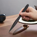 Handmade Tea Knife & Needle Set – Pu'er Tea Cake Tool + Leather Cover Tea Cake Tool Set Richie's