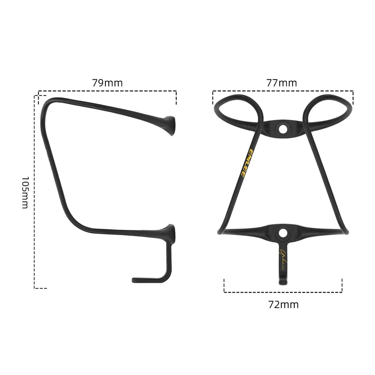 Ultralight Carbon Fiber Bike Bottle Cage – Road & MTB Bike Bottle Cage Richie's