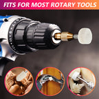 Wool Felt Polishing Wheel Set 100/120/145Pcs – 3mm Rotary Tool Polishing Wheel Set Richie's