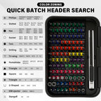 132-in-1 Precision Screwdriver Set | 108 Magnetic Bits Kit Precision Screwdriver Set Richie's