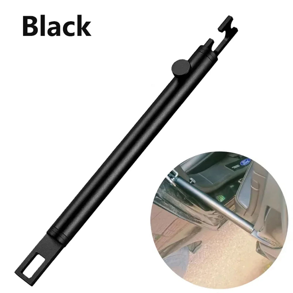 Retractable Aluminum Car Hood & Trunk Support Rod | Prop Stick Car Hood Support Rod Richie's Black