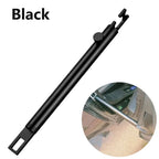 Retractable Aluminum Car Hood & Trunk Support Rod Prop Stick Car Support Rod Richie's Black