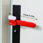 Santa Claus Door Handle Covers | Christmas Glove Decorations Christmas Door Decoration Richie's