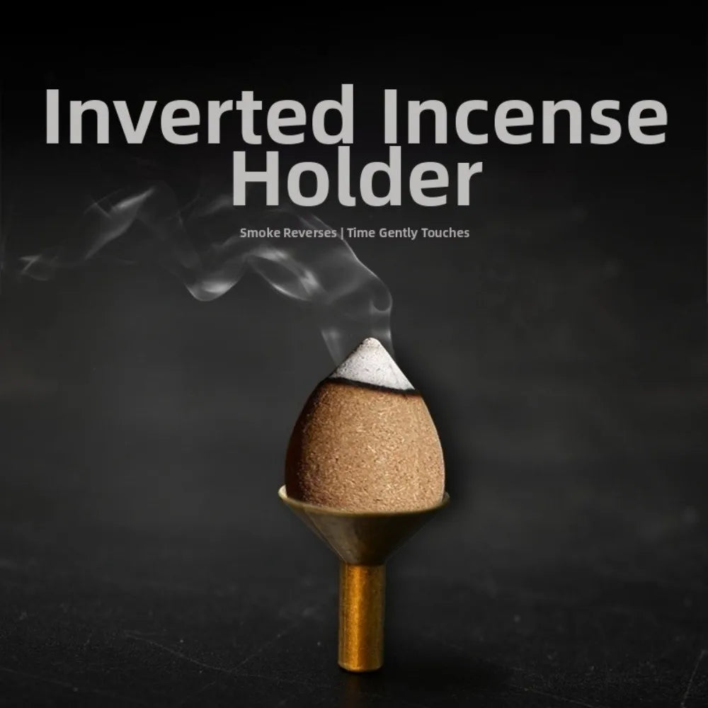 100pcs Alloy Backflow Incense Cone Holders Funnel Tray Set Incense Cone Holder Richie's