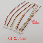 10Pcs JST Female Connectors SH GH PH XH 2–6 Pin Wire Cables Wire Cable Connector Richie's XH 2.54mm 6Pin