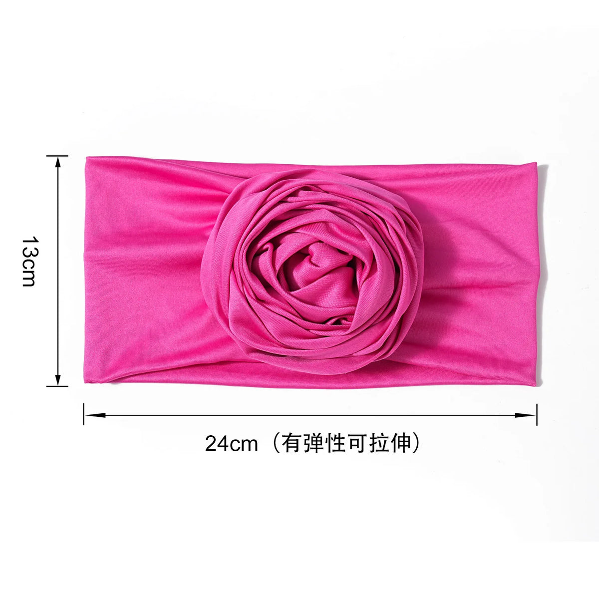 Women's Turban Head Wrap Hijab Cap with 3D Rose Flower Turban Head Wrap Richie's