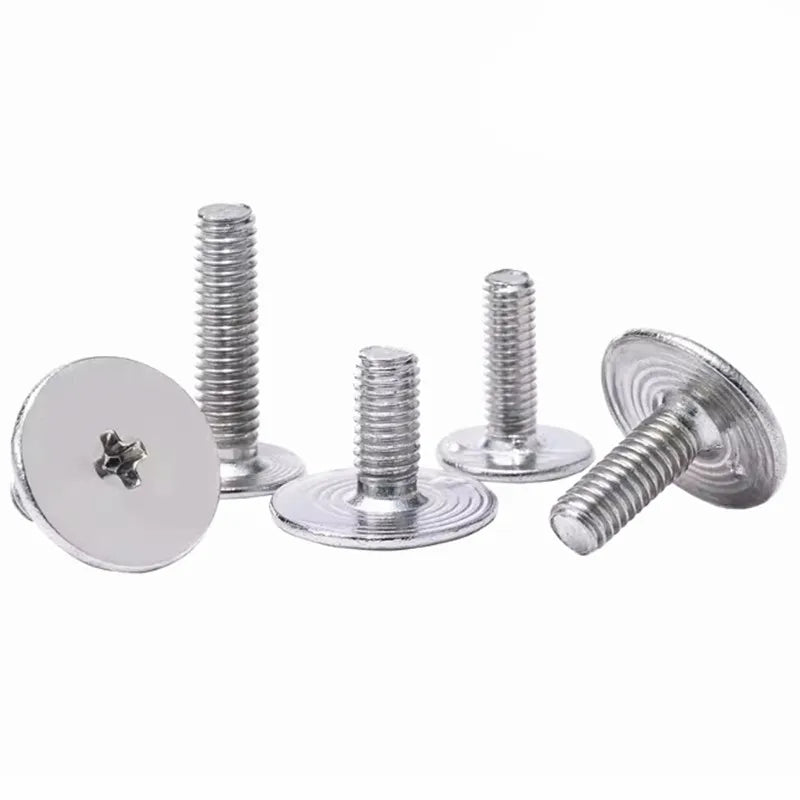 100pcs M2 Flat Head Laptop Screws Nickel-Plated Phillips Laptop Screws Richie's