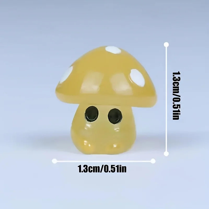 Glow-in-the-Dark Resin Mushrooms – Home, Garden & Party Decor Resin Mushroom Decor Richie's