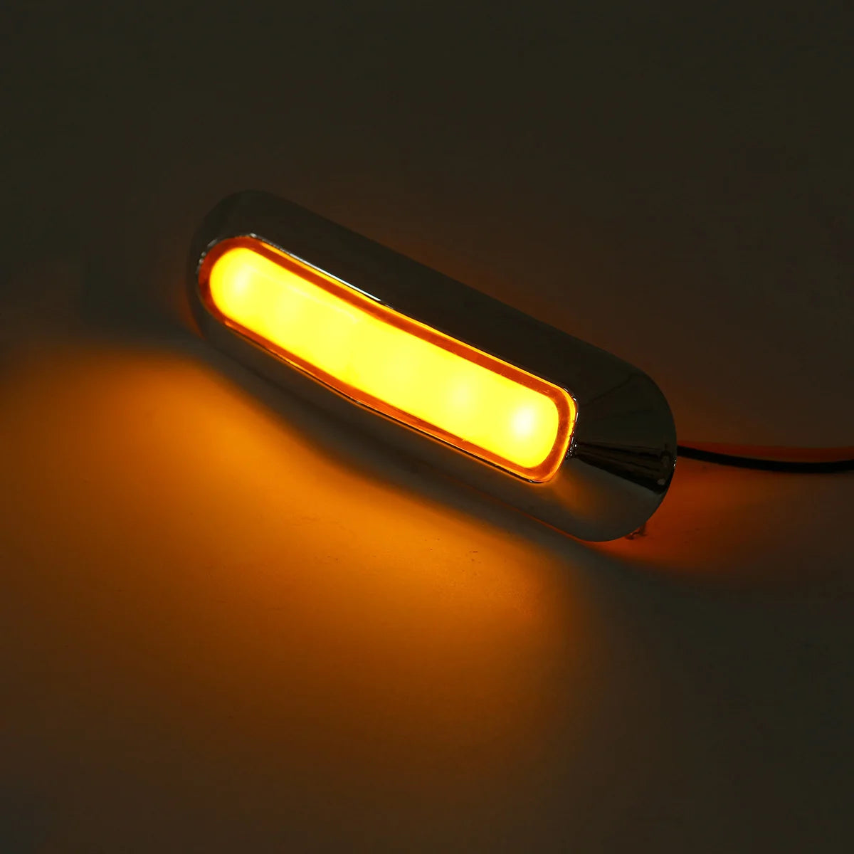 2PCS LED Side Marker Lights 12V/24V – Truck Trailer Van LED Marker Lights Richie's YELLOW
