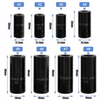 8-Piece Thread Tap Socket Set 1/4" & 3/8" Drive Adapter Kit Tap Socket Set Richie's