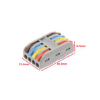 2/3/4/5 Pin Push-In Lever Wire Connector Terminal Block CE Wire Connector Terminal Richie's