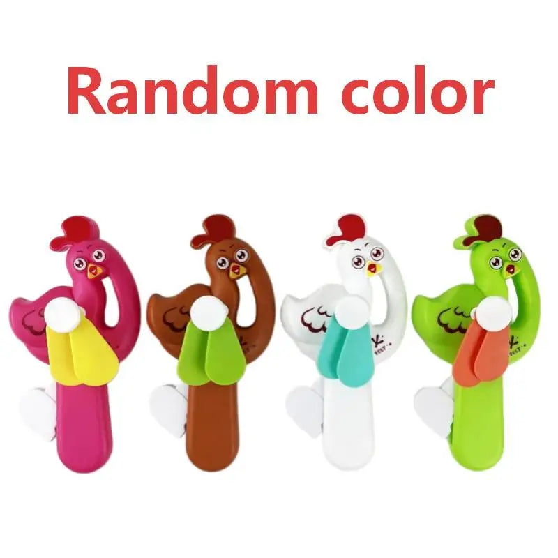 Donut Manual Hand Press Fan – Portable Mini Cooling Fan Manual Cooling Fan Richie's A11-1pc random