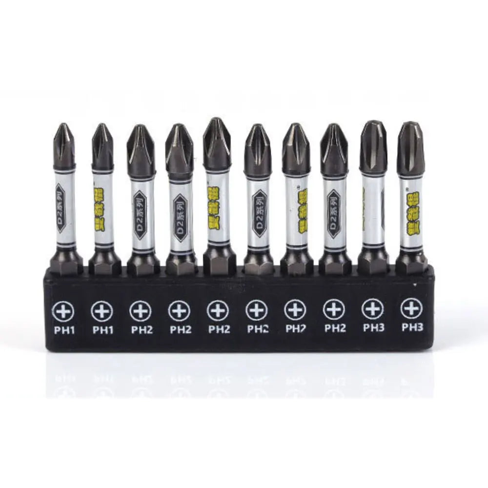 Binoax 50mm Magnetic Screwdriver Bit Set – Torx Hex Phillips Screwdriver Bit Set Richie's Phillips Set