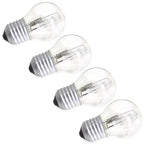4-Pack E27 Oven Bulbs 42W 630LM Heat Resistant 300°C Lamp Appliance Oven Bulb Richie's