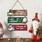 2D Flat Christmas Ornament Set – Santa, Snowman & Reindeer Christmas Ornament Set Richie's