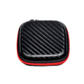 KZ Square Portable Earphone Case – Mini Earbud Storage Box Earphone Storage Case Richie's Red Black