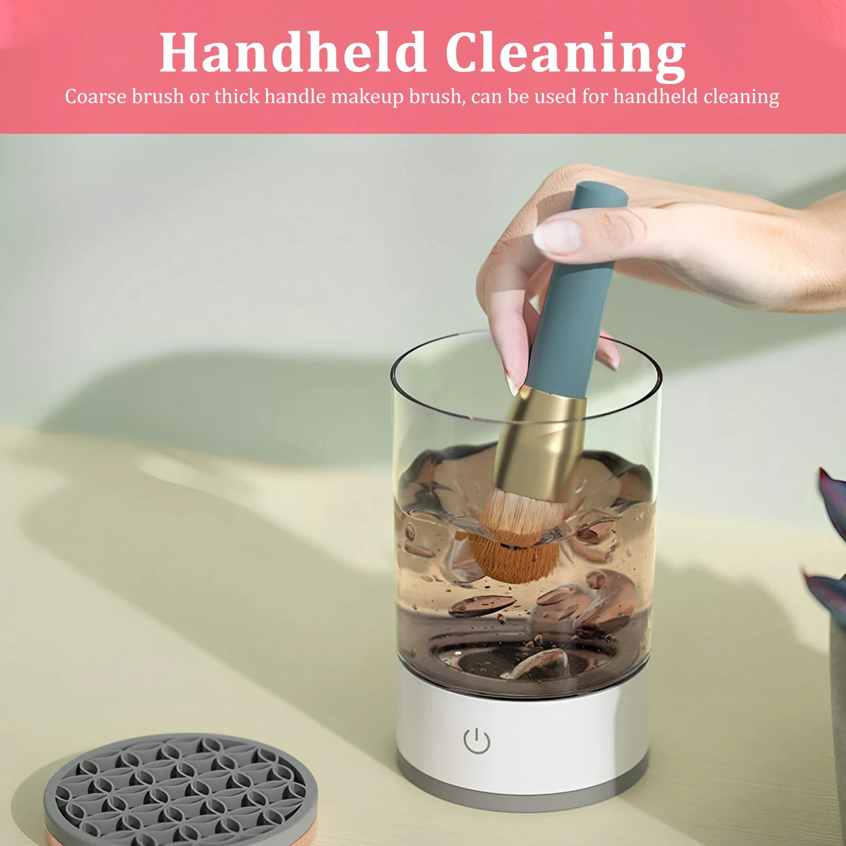 Electric Makeup Brush Cleaner 3-in-1 USB Auto Cleaner & Dryer Makeup Brush Cleaner Richie's