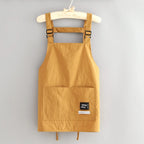 Professional Barber Apron – Waterproof Canvas Work Apron Work Apron Richie's Yellow-Short