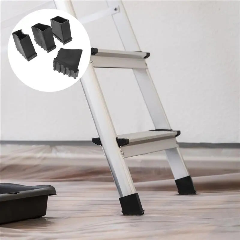 4Pcs Rubber Ladder Feet Covers Non-Slip Step Ladder Leg Pads Ladder Accessories Richie's