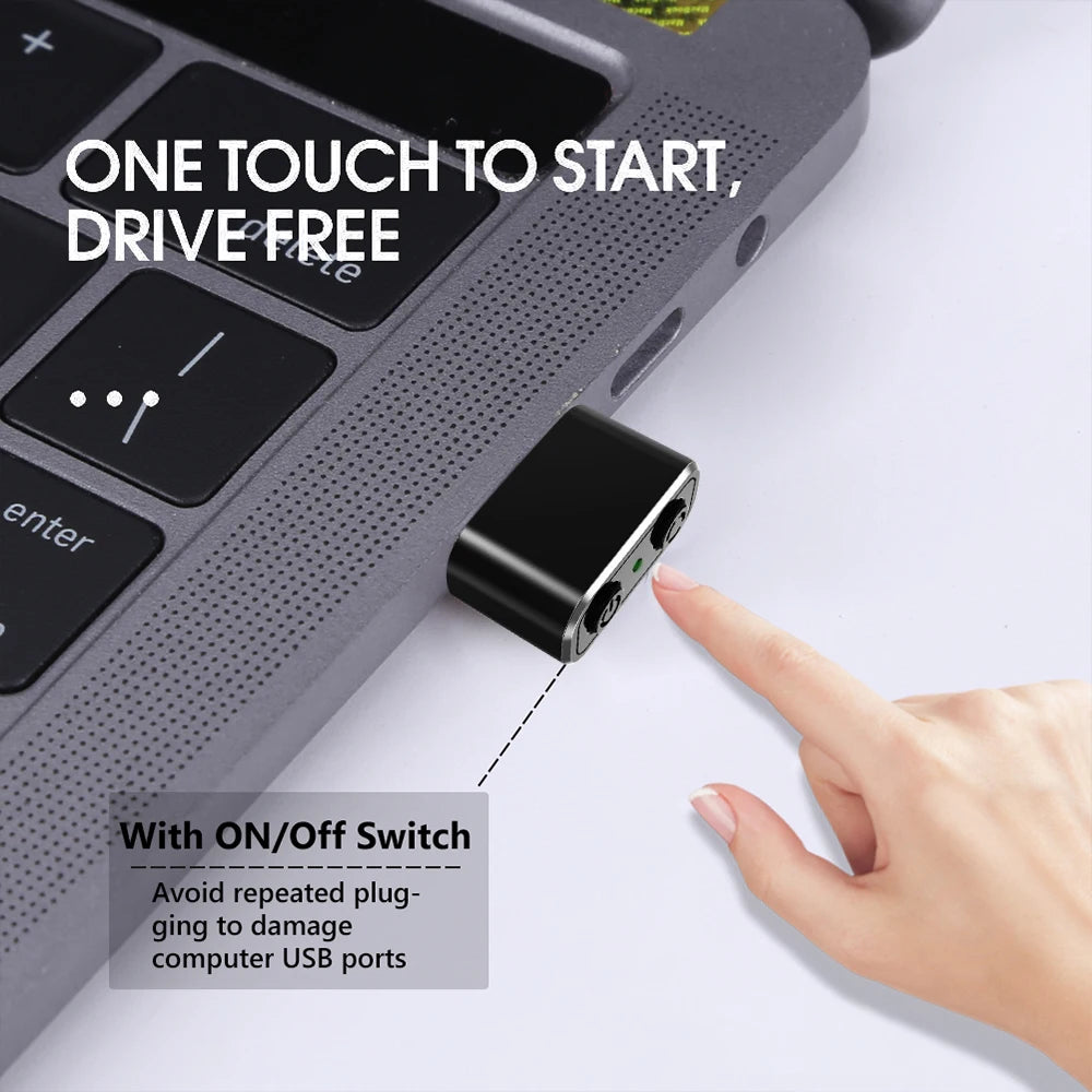 USB Mouse Jiggler – 3 Modes, Plug & Play, Keeps PC Active USB Mouse Jiggler Richie's