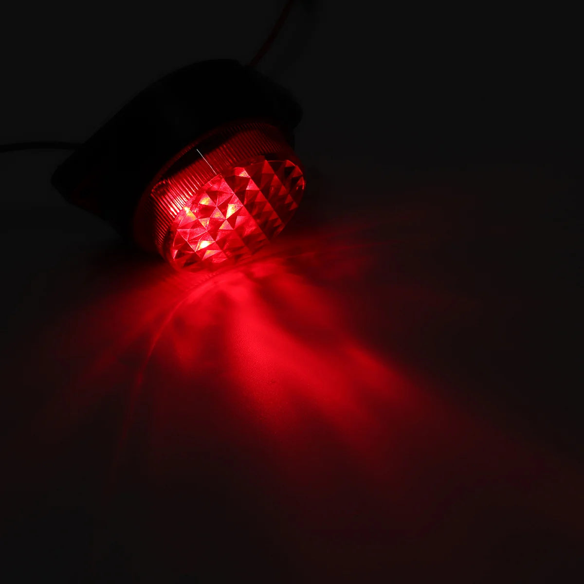 24V LED Truck Side Marker Clearance Light – 6 LED Lamp Truck Marker Light Richie's Red