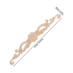 Carved Wood Corner Onlay Applique Set – Furniture Cabinet Décor Wood Applique Onlay Richie's