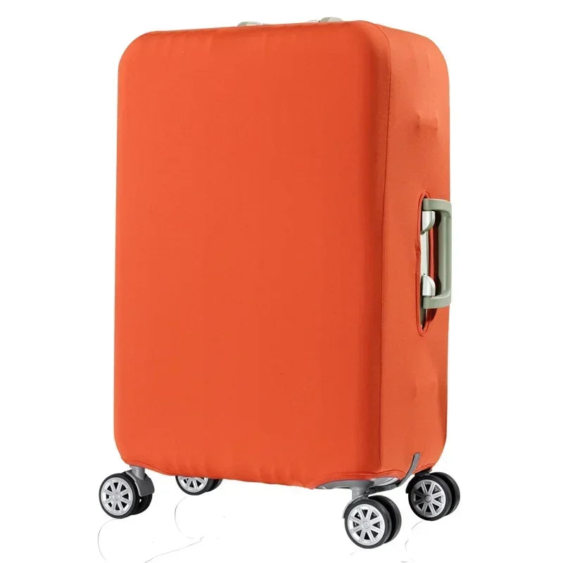 Stretch Luggage Cover Suitcase Protector 18–32 Inch | Polyester Luggage Cover Richie's Orange S
