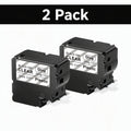 2-Pack Btag 231 Label Tape 12mm Black on White – Brother PT Label Maker Tape Richie's Clear