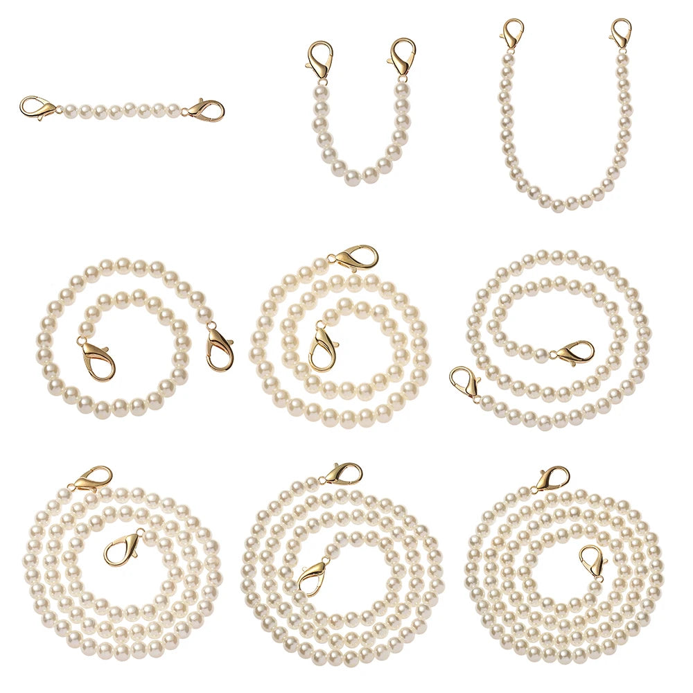 Pearl Bag Strap Beaded Handbag Chain – 14 Sizes DIY Replacement Bag Strap Accessory Richie's