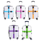 Adjustable Luggage Strap with 3-Digit Combination Lock Luggage Strap Richie's