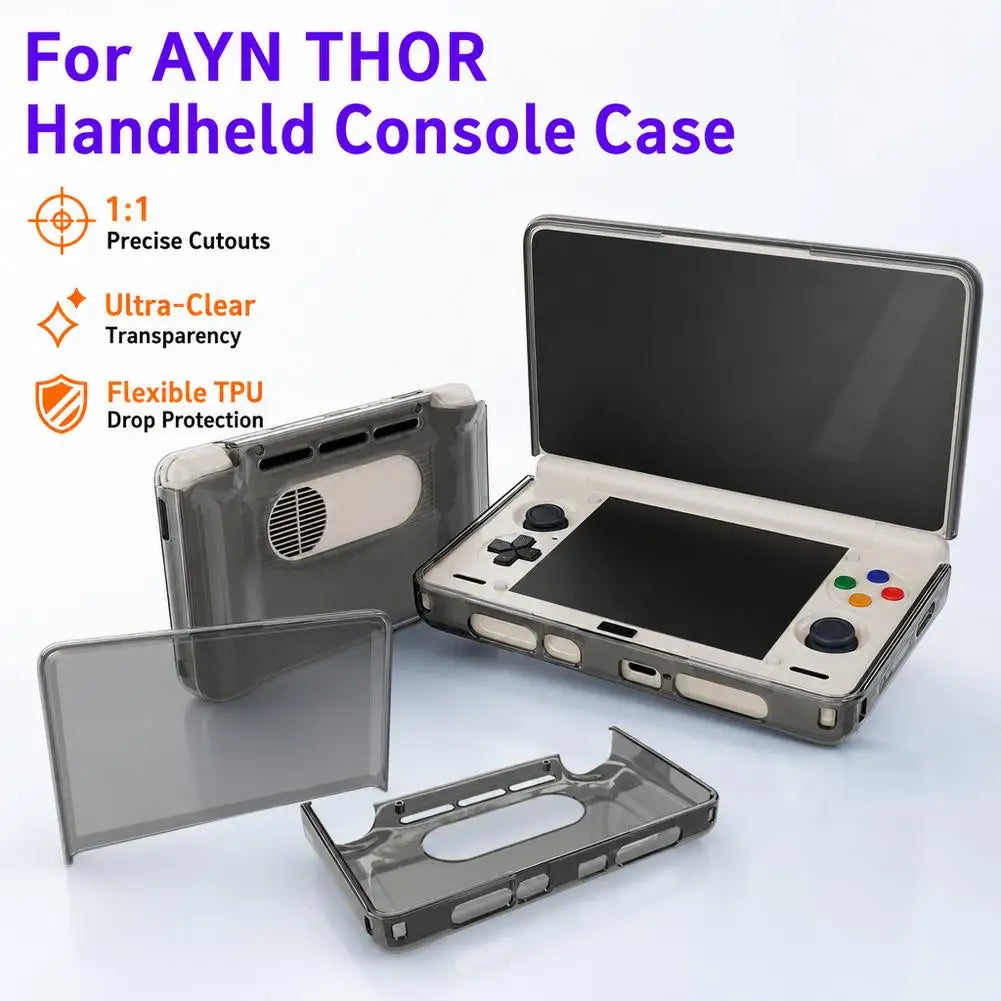 TPU Clear Case for AYN Thor Handheld Gaming Console Gaming Console Case Richie's