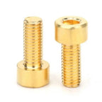 DIN912 Brass Hex Socket Cap Head Screws M2–M10 | 1–50pcs Machine Screws Richie's