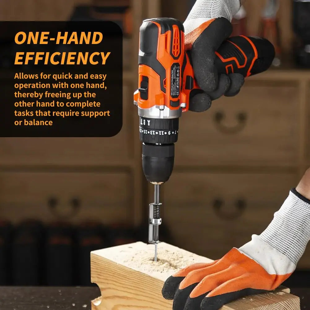 2-Pack Spring-Loaded Screw Holder Drill Bit – Anti-Drop Drill Bit Holder Richie's