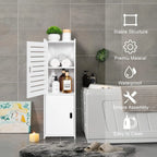Narrow PVC Corner Bathroom Storage Cabinet – Freestanding Corner Storage Cabinet Richie's