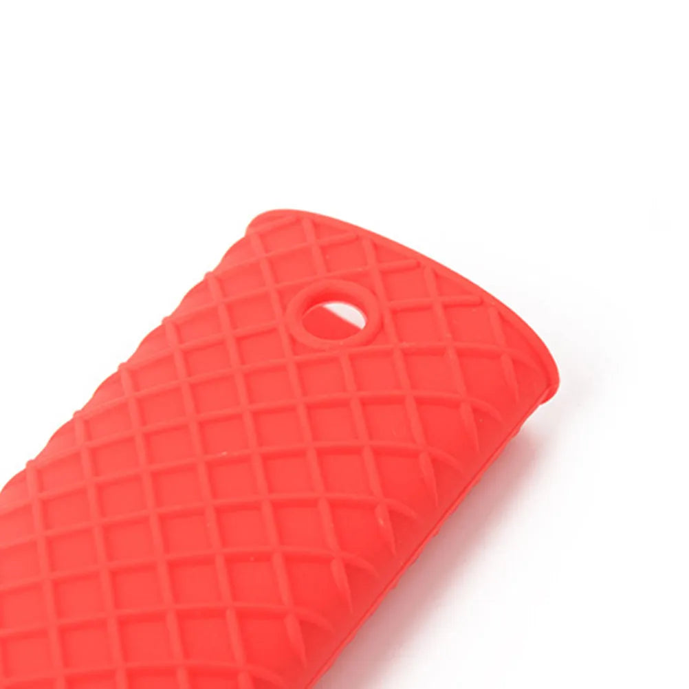 Silicone Hot Handle Holder – Heat Resistant Pan Cover Silicone Handle Holder Richie's