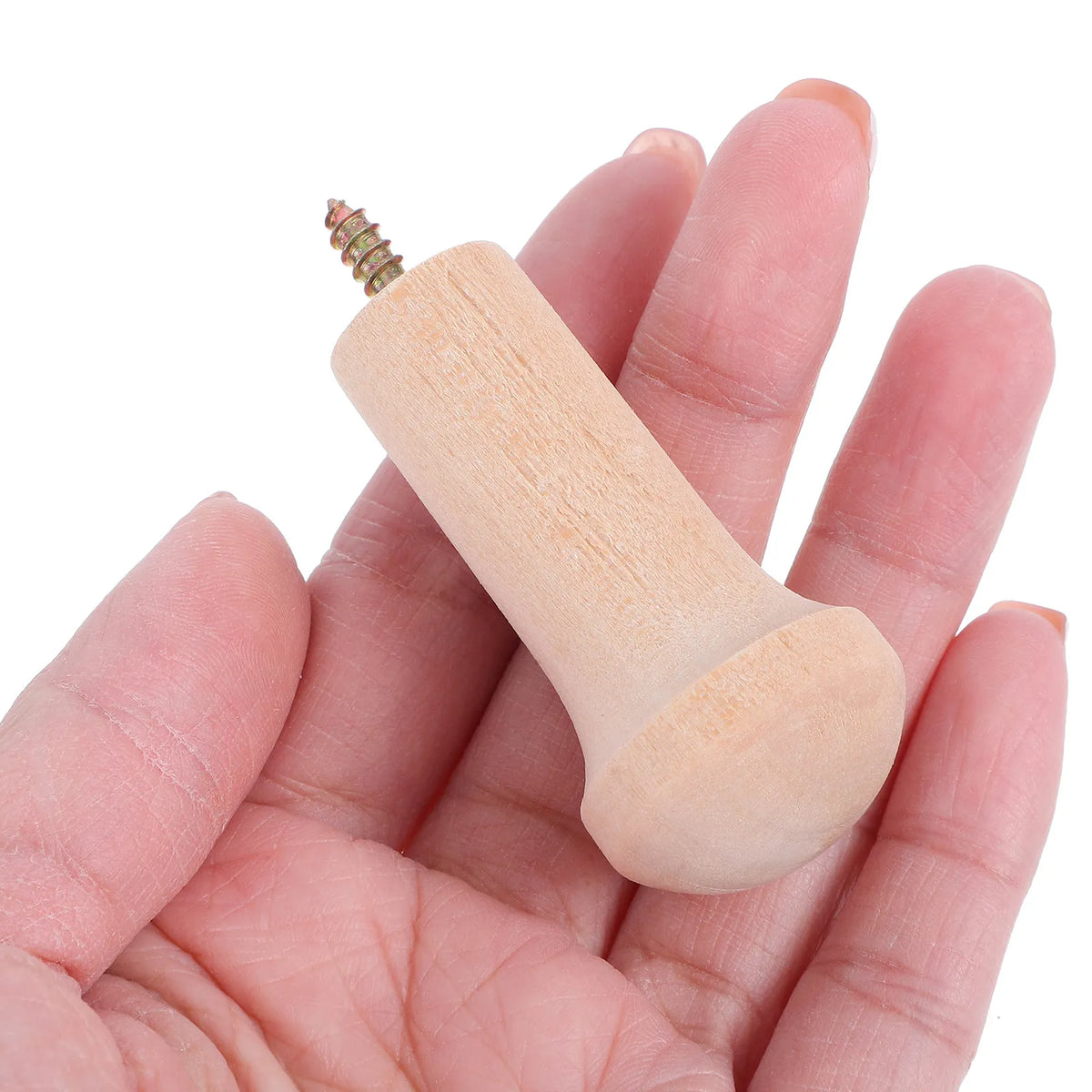 10Pcs Unfinished Wood Shaker Peg Coat Hooks Wall Rack Wood Wall Hooks Richie's