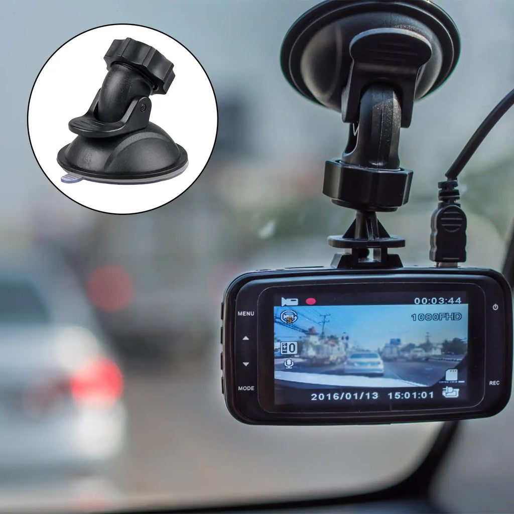 Dash Cam Suction Mount 360° Quick Release & 5 Adapters Dash Cam Mount Richie's
