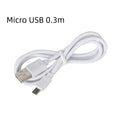Reusable Hook & Loop Cable Ties – Cord & Wire Organizer Straps Cable Ties & Straps Richie's Micro USB 0.3m