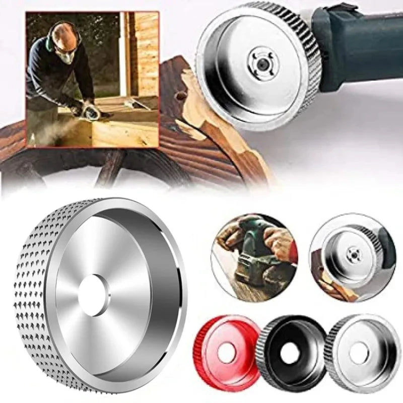 Tungsten Carbide Wood Carving Disc for Angle Grinders | 75mm Wood Grinding Disc Richie's