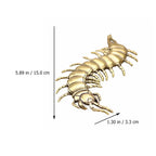 Brass Centipede Tea Pet Ornament | Tea Tray Décor Figurine Tea Pet Ornament Richie's