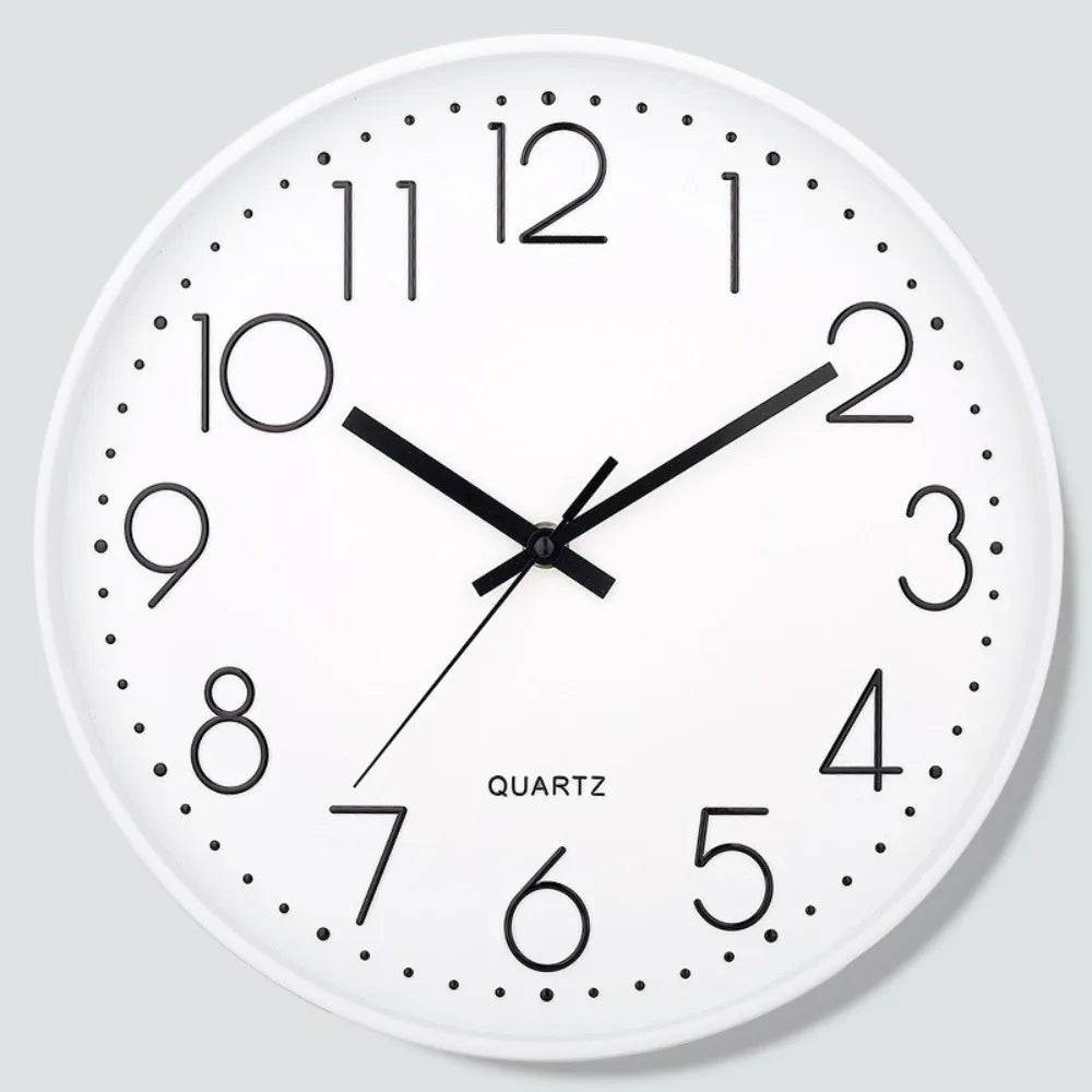 8 Inch Silent Wall Clock – Quartz Battery Operated Modern Design Wall Clock Richie's 2