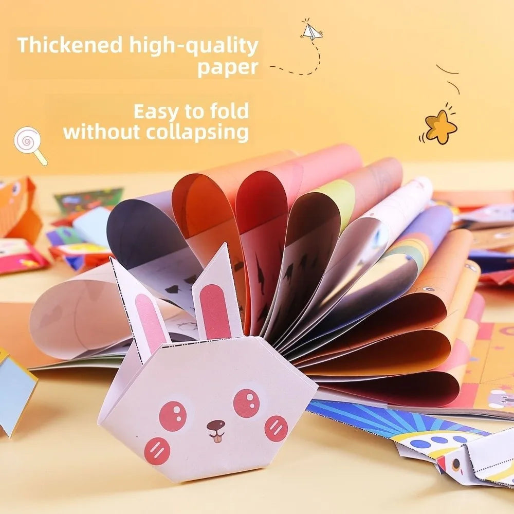 DIY Origami Paper Animal Kit – 30 Sheets Cute Desk Décor Origami Craft Kit Richie's