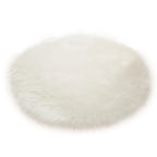 Soft Round Fluffy Rug 30/50/70cm Artificial Wool Chair Mat Round Fluffy Rug Richie's