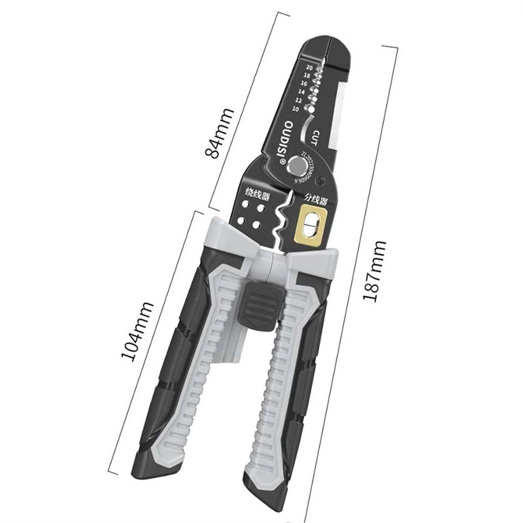 NJBLZQ Multifunctional Wire Stripping Pliers – Stainless Steel Wire Stripping Pliers Richie's