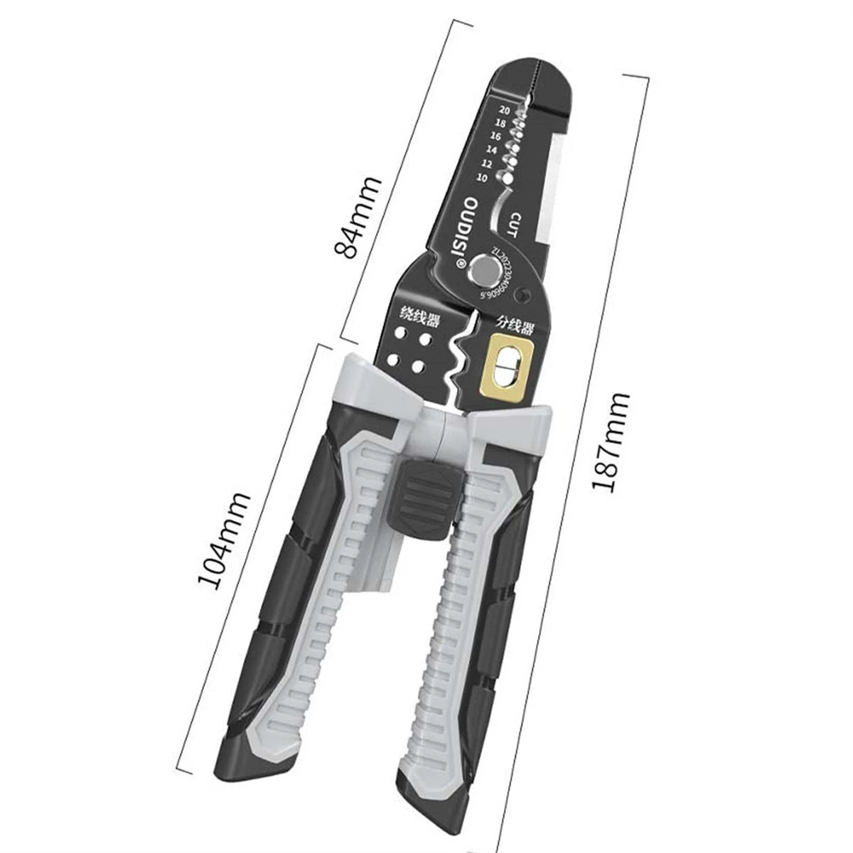 NJBLZQ Multifunctional Wire Stripping Pliers – Stainless Steel Wire Stripping Pliers Richie's