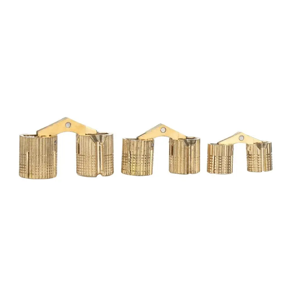 Brass Concealed Cylindrical Hinge for Gift Box & Cabinet Concealed Brass Hinge Richie's