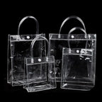 Clear PVC Jelly Handbag – Large Capacity Transparent Gift Bag PVC Jelly Handbag Richie's