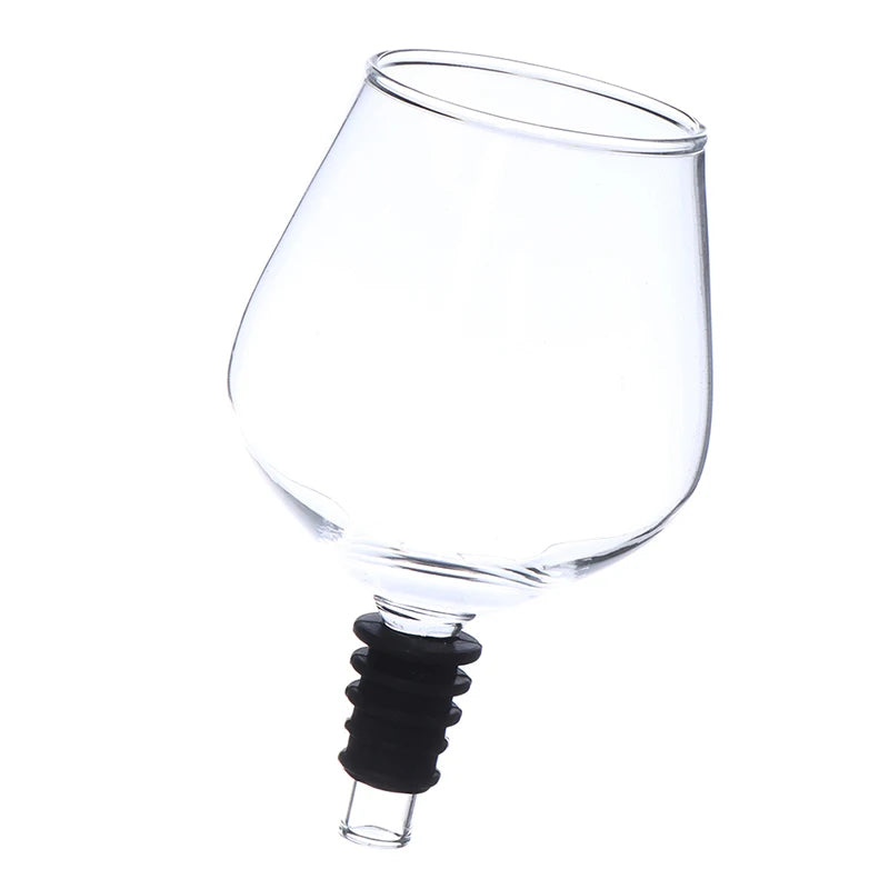 270ml Borosilicate Wine Glass Cup with Silicone Seal Wine Glass Cup Richie's
