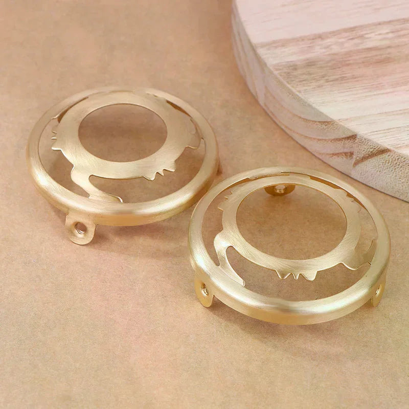 Copper E27 E14 Lampshade Ring Holder | Brass Socket Connector Lamp Socket Accessory Richie's