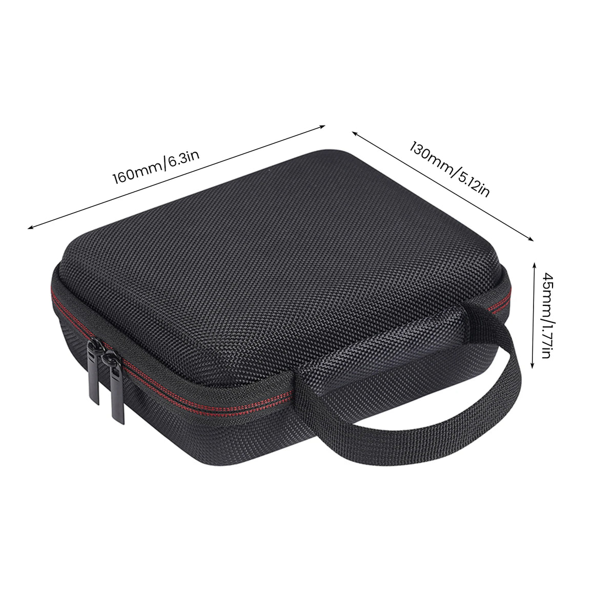 EVA Hard Case for Baseus GoTrip VA1 Pro/Max Tire Inflator Bag Inflator Carrying Case Richie's Black